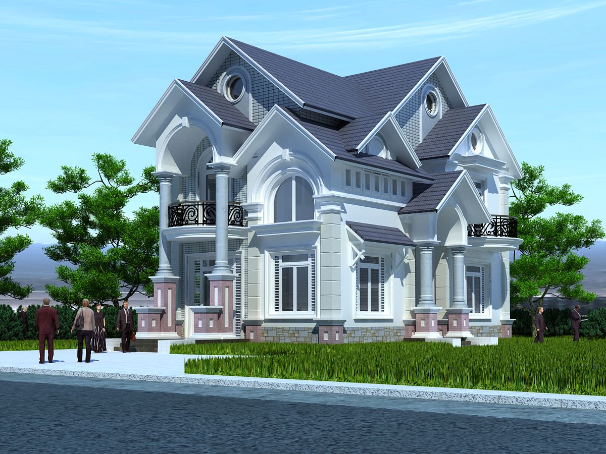 Biệt thự 3 tầng